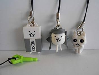 激レア！にゃんにゃんにゃんこ　マスコットストラップ 3個セット にゃんにゃんにゃんこ キーホルダー ストラップ【3点セット